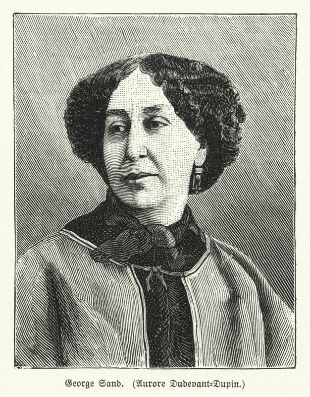 George Sand, romancière française - German School