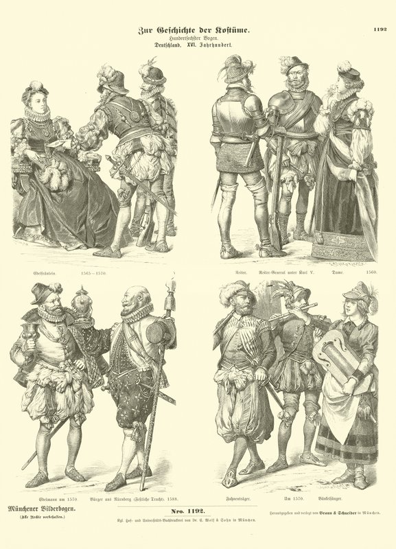 Costumes allemands - German School