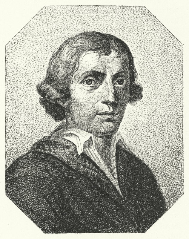 Giuseppe Parini, satiriste et poète italien (gravure) - German School