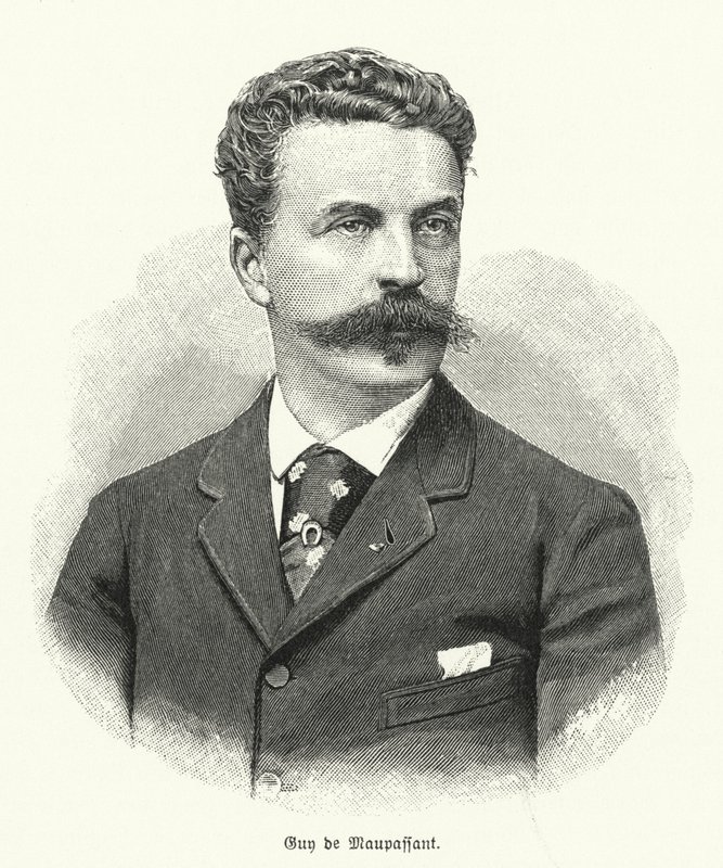 Guy de Maupassant, écrivain de nouvelles français - German School