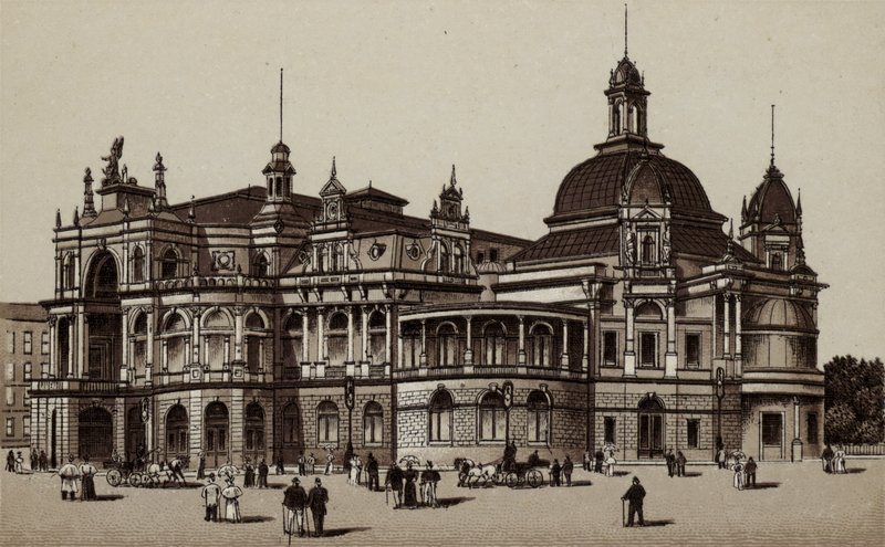 Hambourg : Concerthaus - German School