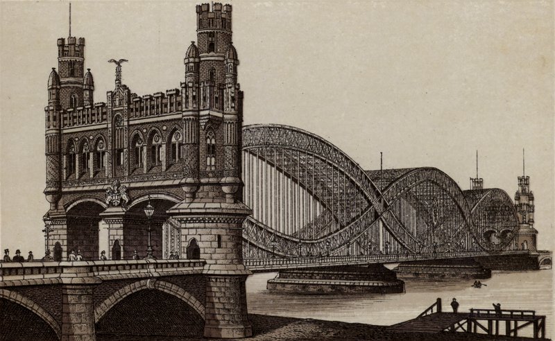 Hambourg : Neue Elb-Brücke, nouveau pont sur l