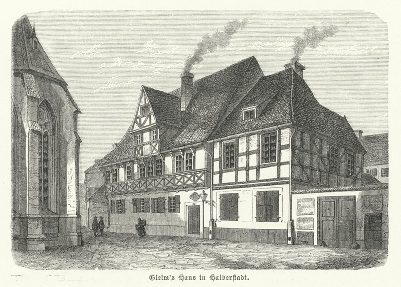 Maison du poète Johann Wilhelm Ludwig Gleim, Halberstadt, Allemagne - German School