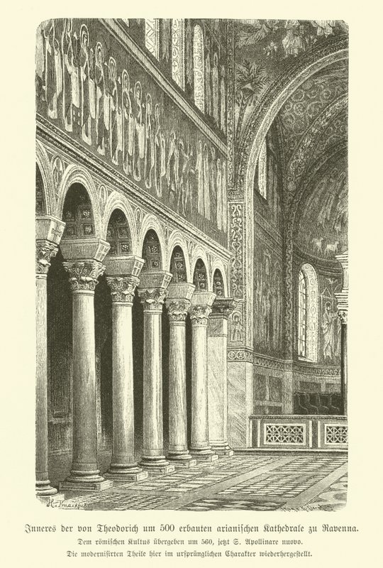 Intérieur de la basilique de Sant