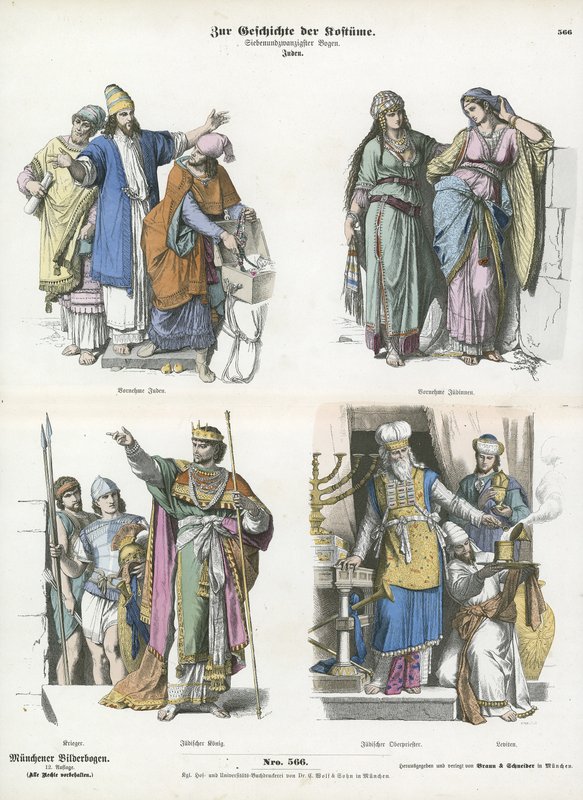 Costumes juifs - German School