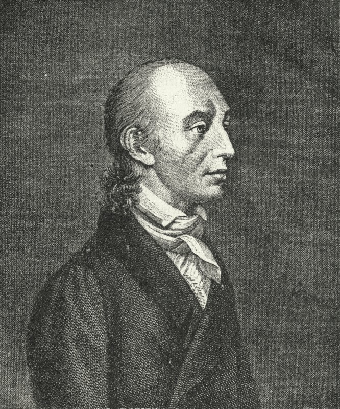Johann Heinrich Voss, classiciste et poète allemand (gravure) - German School