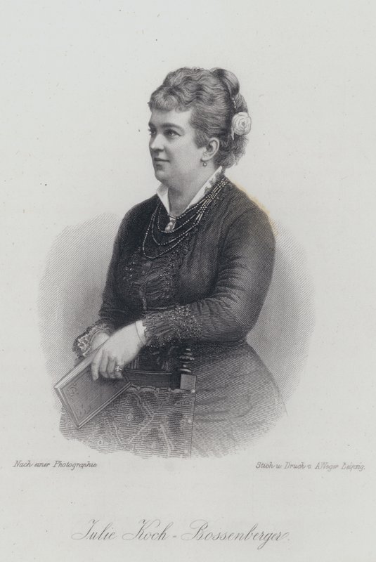 Julie Koch-Bossenberger, chanteuse d