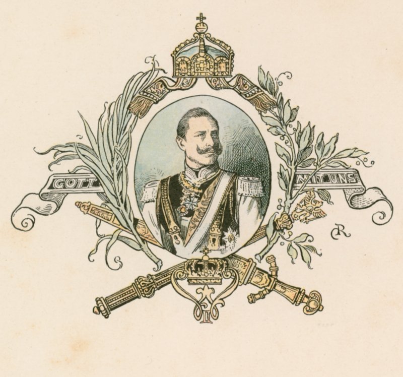 Kaiser Wilhelm II, Empereur Allemand et Roi de Prusse (1859-1941) - German School