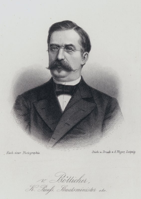 Karl Heinrich von Boetticher, homme politique allemand et vice-chancelier - German School
