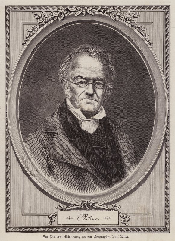 Karl Ritter, géographe allemand et professeur à l