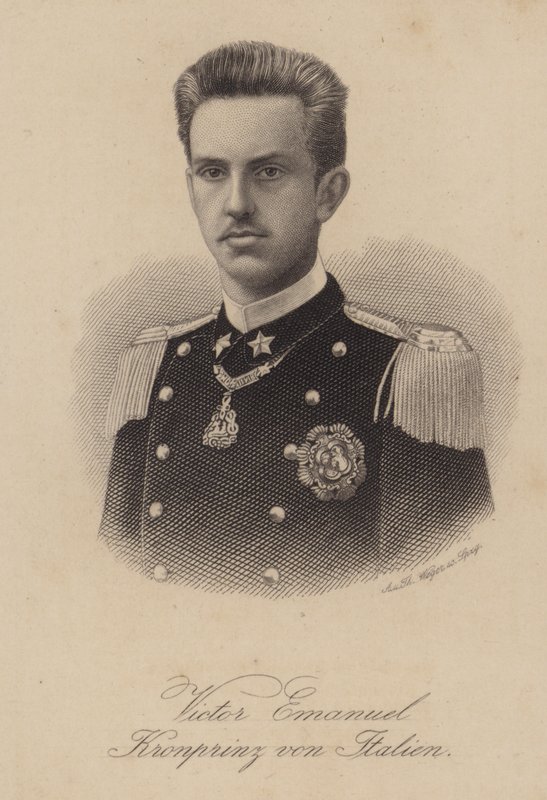 Le roi Victor Emmanuel III d