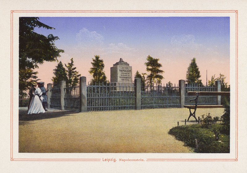 Leipzig, Napoleonstein - German School