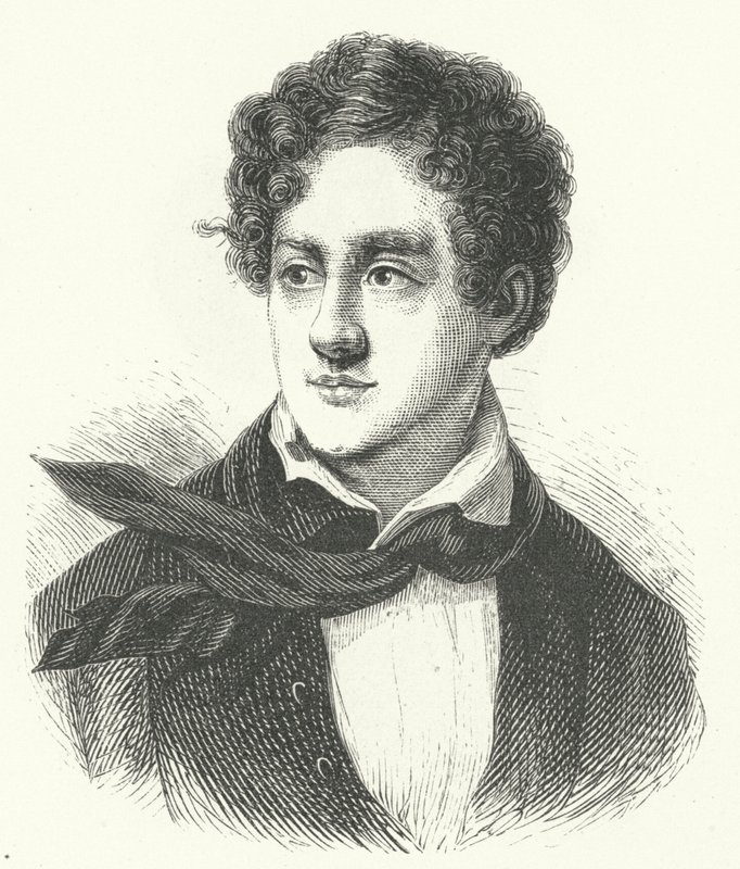 Lord Byron, poète anglais - German School
