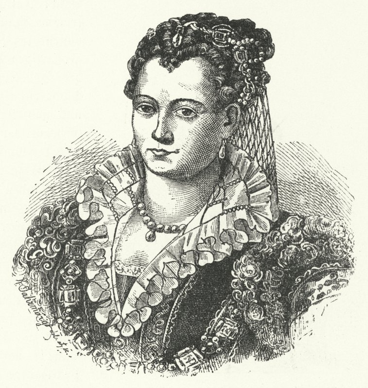 Lucrezia Borgia, duchesse consort de Ferrare, Modène et Reggio - German School