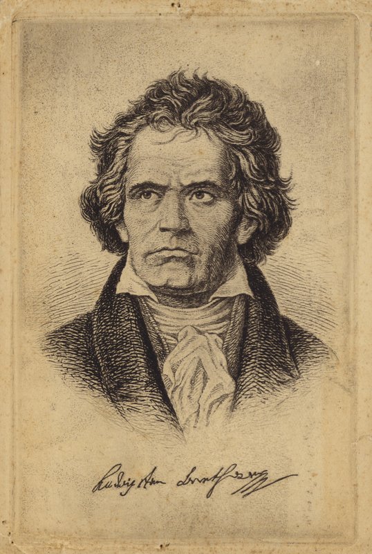 Ludwig van Beethoven, compositeur et pianiste allemand (1770-1827) - German School