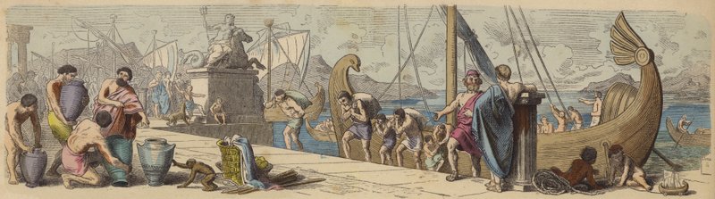 Commerce maritime dans la Grèce antique - German School