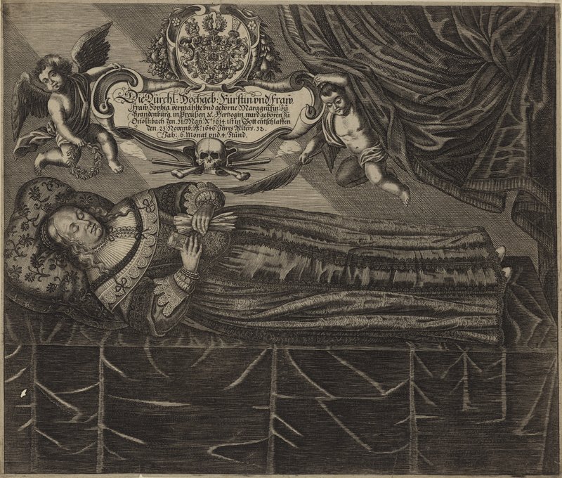 Mémorial de Sophie, fille de Sophie de Solms-Laubach - German School