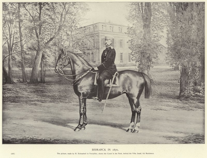 Otto von Bismarck en 1870 - German School