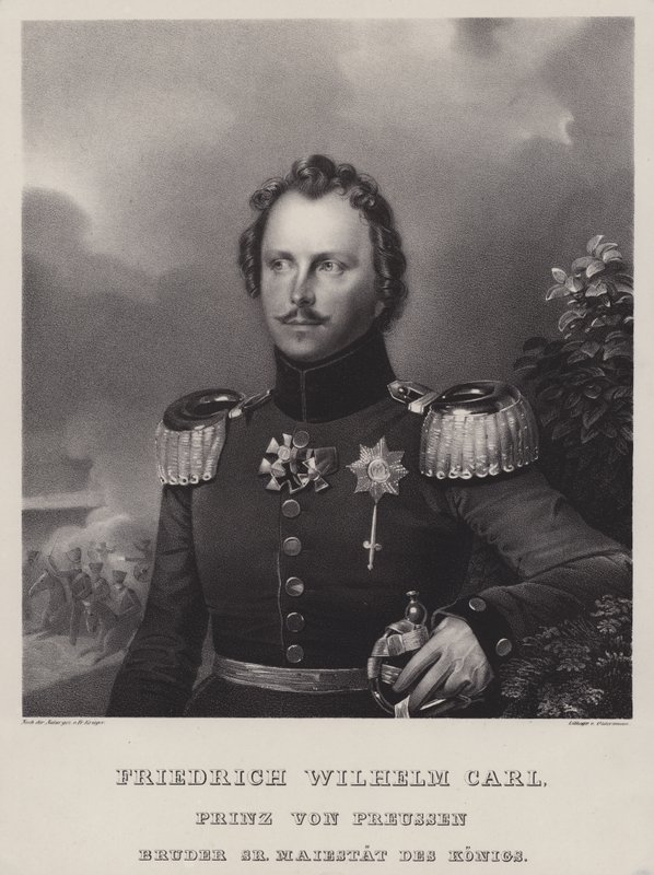 Prince Wilhelm de Prusse (1783-1851), frère du roi Frédéric-Guillaume III - German School