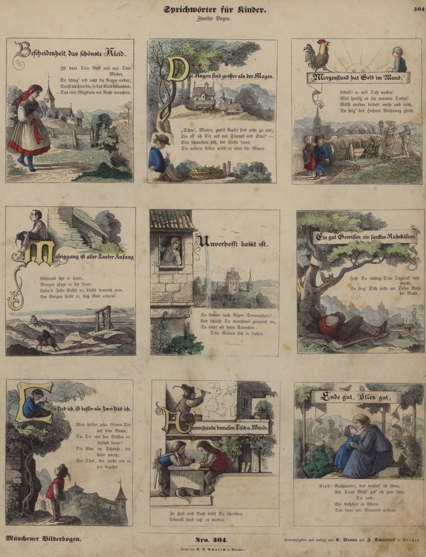 Proverbes pour enfants - German School