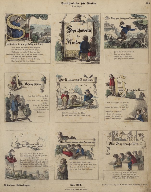 Proverbes pour enfants - German School