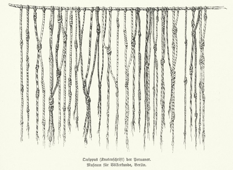 Quipu, moyen d