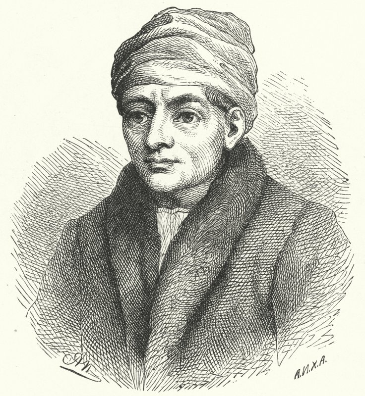 Regiomontanus, mathématicien et astronome de la Renaissance allemande (gravure) - German School