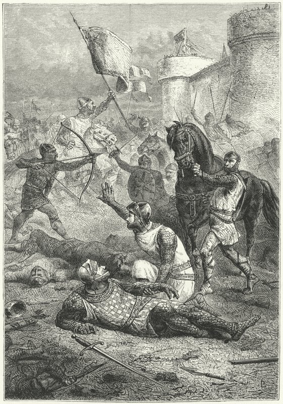 Robert de Normandie reconnaît son père, Guillaume le Conquérant, après l