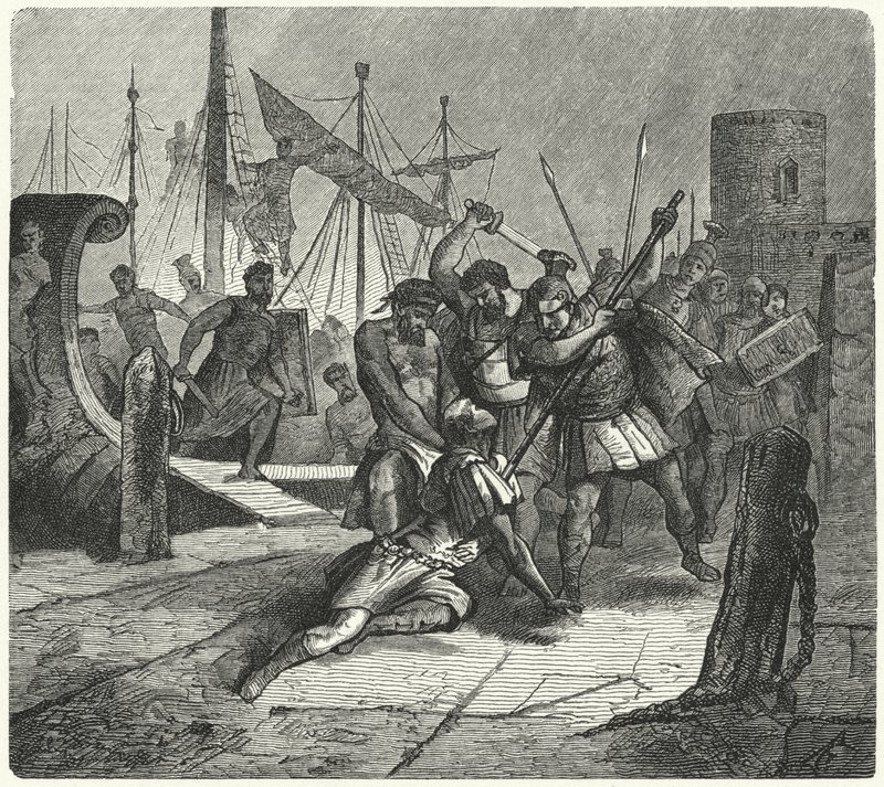 Le consul romain Lucius Cornelius Cinna tué par ses propres soldats lors d