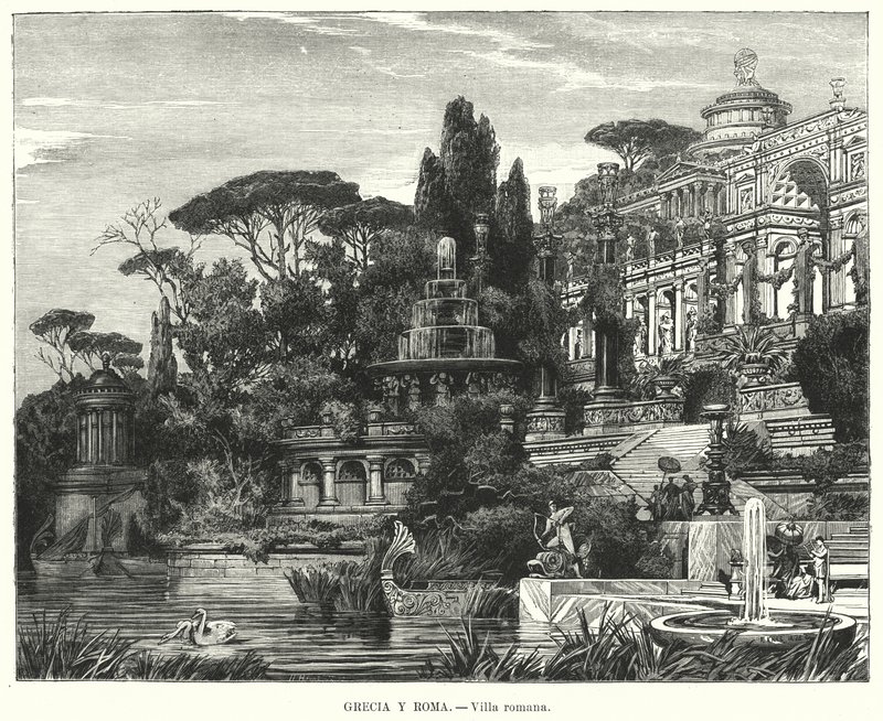 Villa romaine - German School