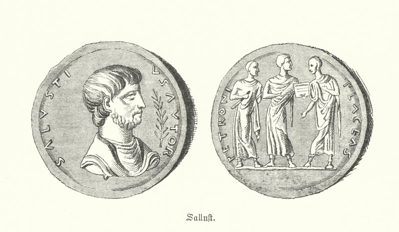 Salluste, historien et politicien romain - German School