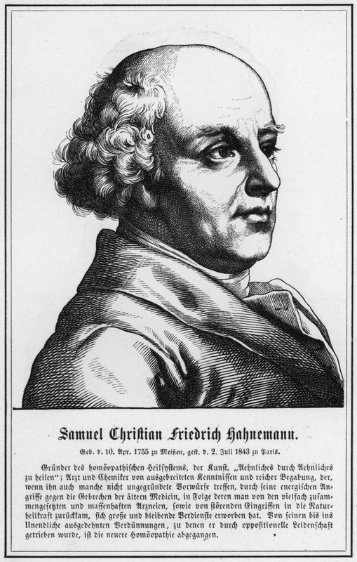 Samuel Christian Friedrich Hahnemann - German School