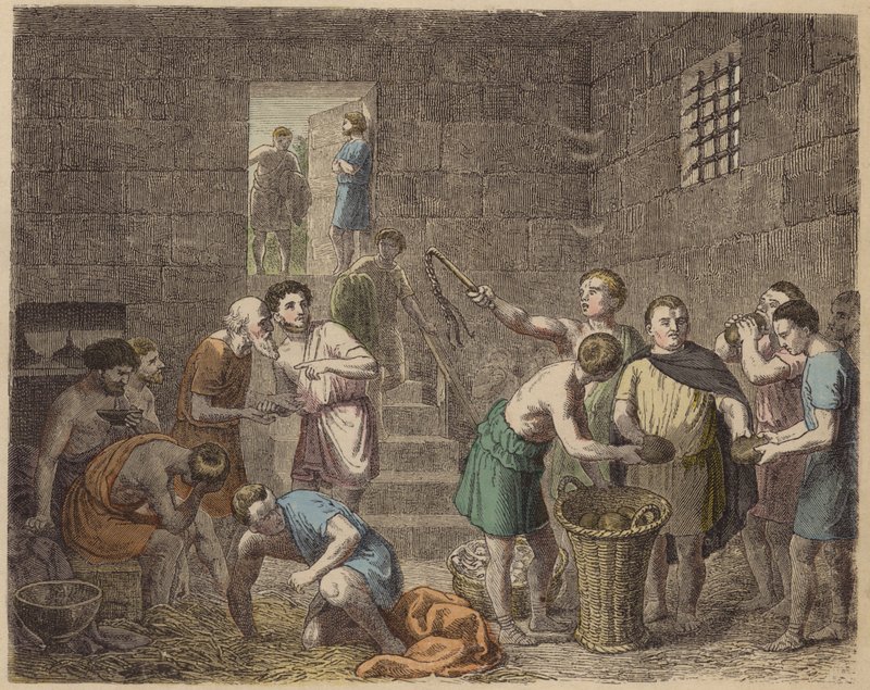 Esclaves dans la Rome antique - German School