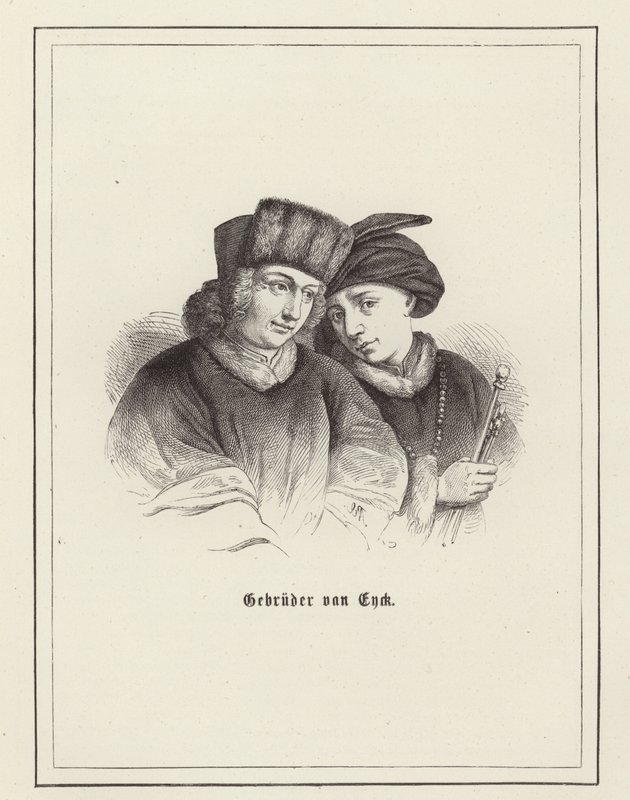 Les frères Van Eyck - German School