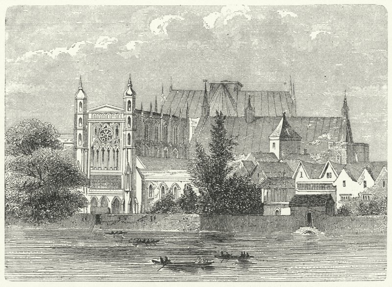 Les Chambres du Parlement à Westminster à l