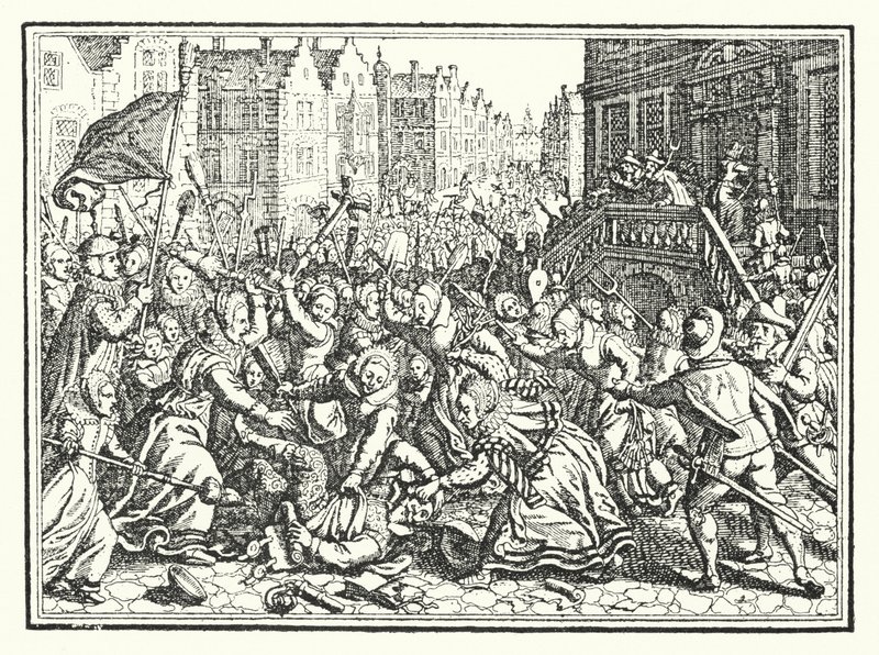 La révolte des femmes de Delft - German School