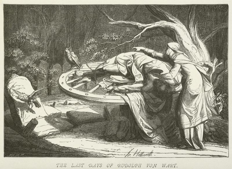 Les derniers jours de Rudolph von Wart - German School