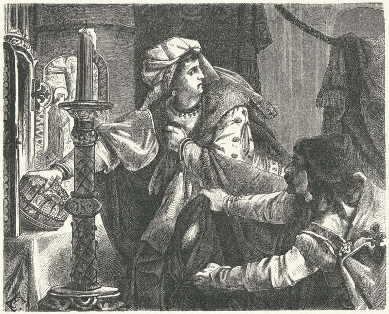 Le vol de la Sainte Couronne de Hongrie - German School
