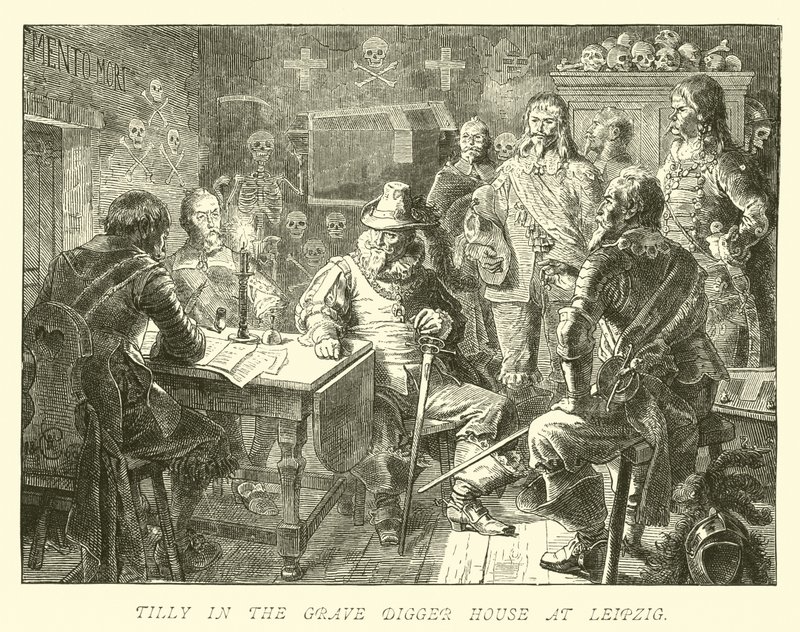 Tilly dans la maison du fossoyeur à Leipzig - German School