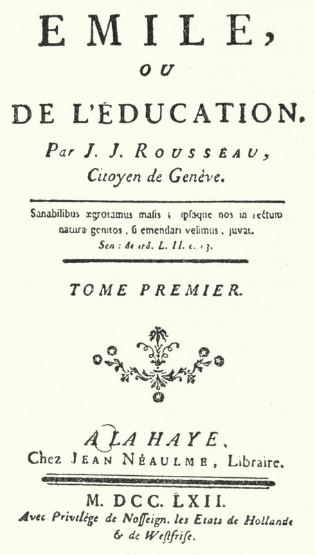 Page de titre de la première édition d