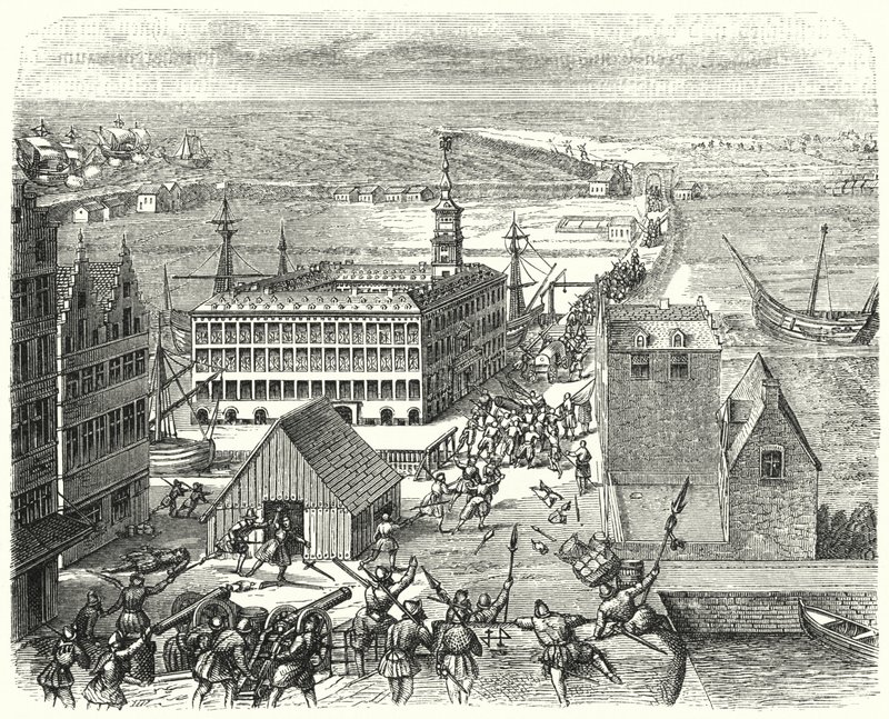 Poste de traite de la Ligue hanséatique à Anvers - German School