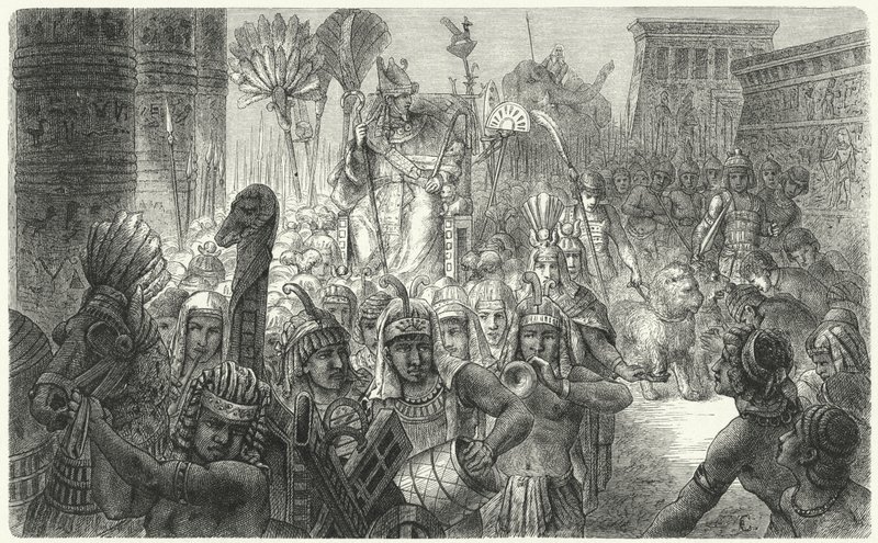 Procession triomphale d