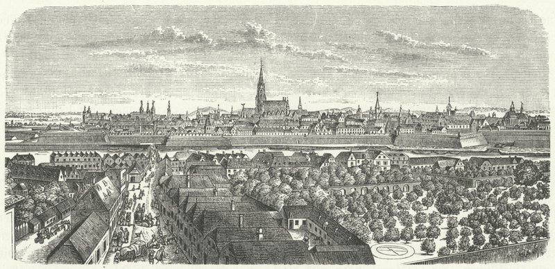 Vienne au milieu du XVIIe siècle - German School