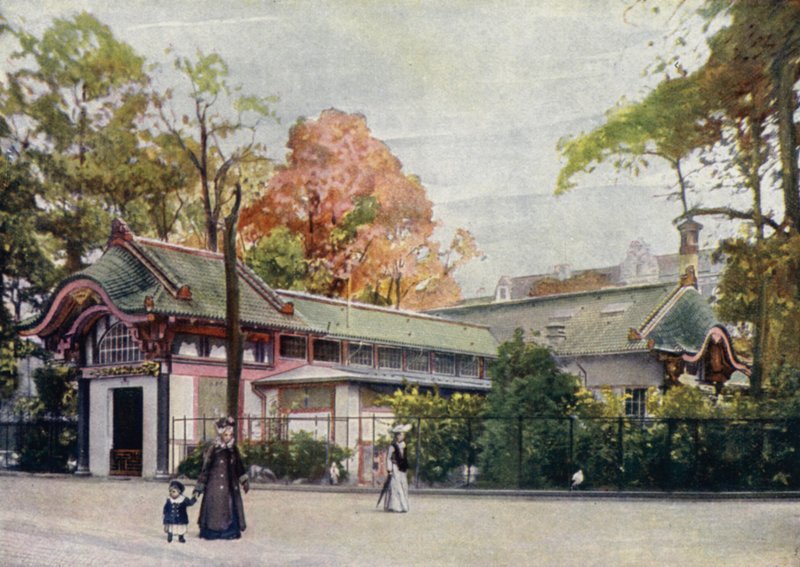 Maison des oiseaux échassiers, Jardin zoologique de Berlin, Allemagne - German School