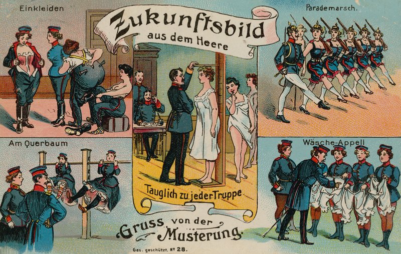 Zukunftsbild aus dem Heere - German School