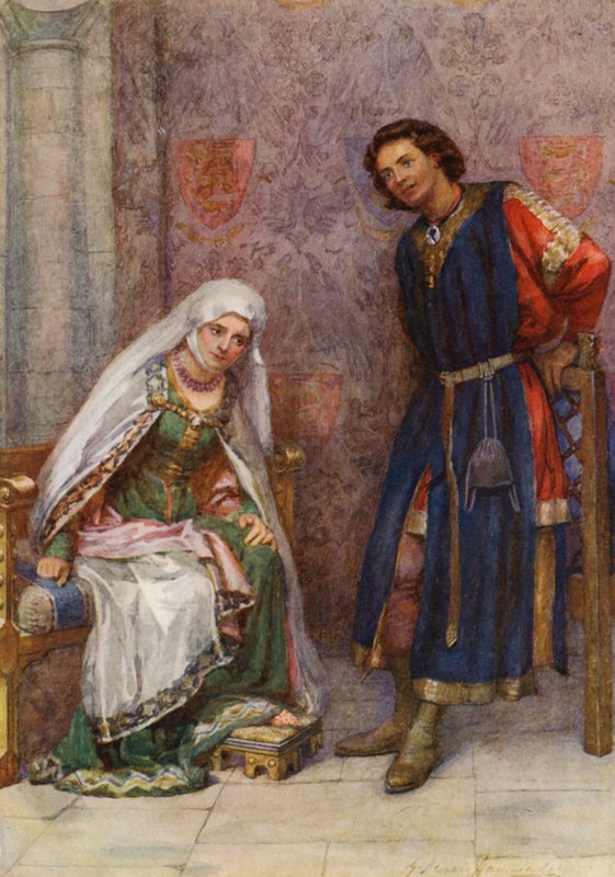 La pièce de William Shakespeare : Le Roi Jean - Gertrude E. Demain (after) Hammond