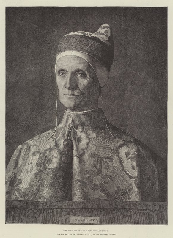 Le Doge de Venise, Leonardo Loredano, à la National Gallery - Giovanni Bellini