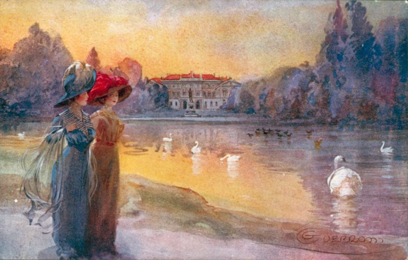 Milan : Jardins publics et Villa Reale - Giovanni Guerzoni