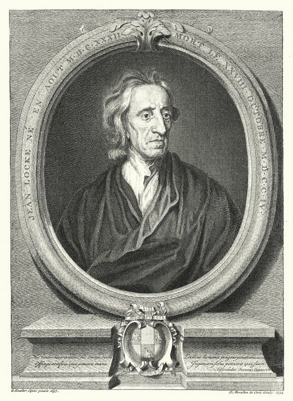 John Locke, philosophe anglais - Godfrey (after) Kneller