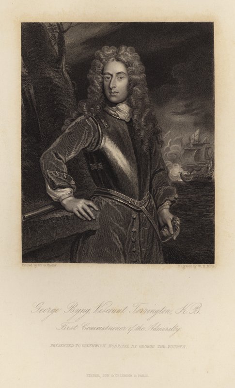 George Byng vicomte Torrington - Godfrey Kneller